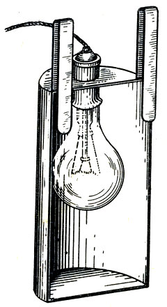 Рис. 12. Лампа с отражателем